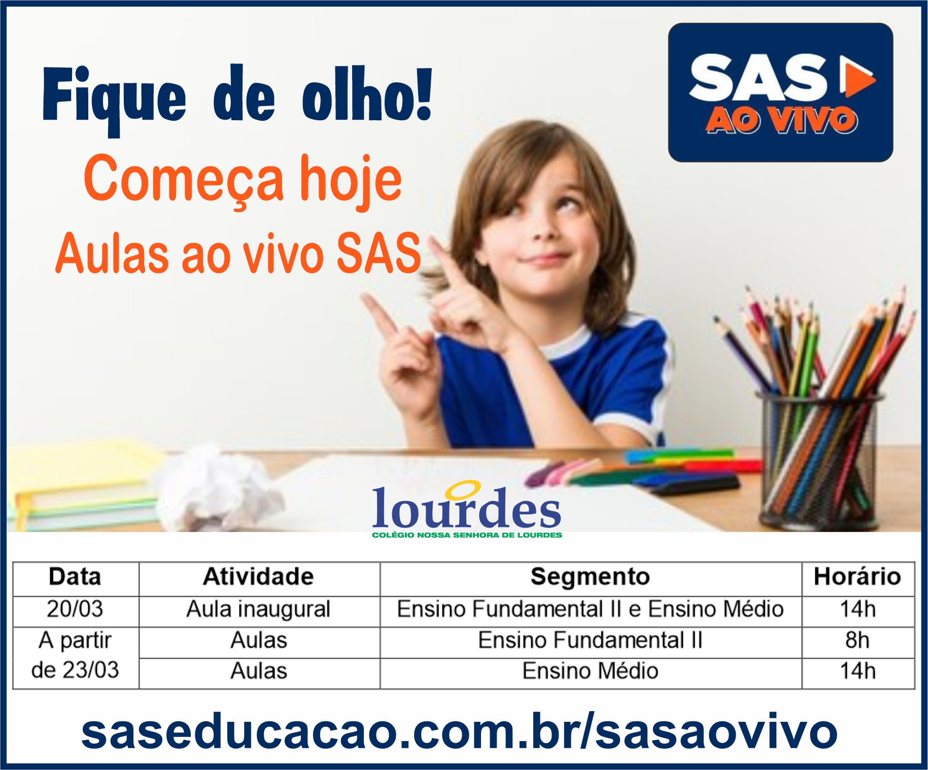 SAS AO VIVO SAS AO VIVO