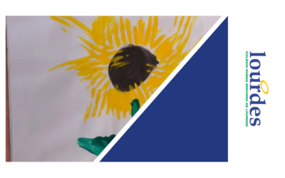 Releitura da obra “Os girassóis” de Van Gogh – Infantil IV