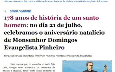 CIANSP Notícias: Reportagem destaca citação de Dom Pedro II sobre Monsenhor Domingos